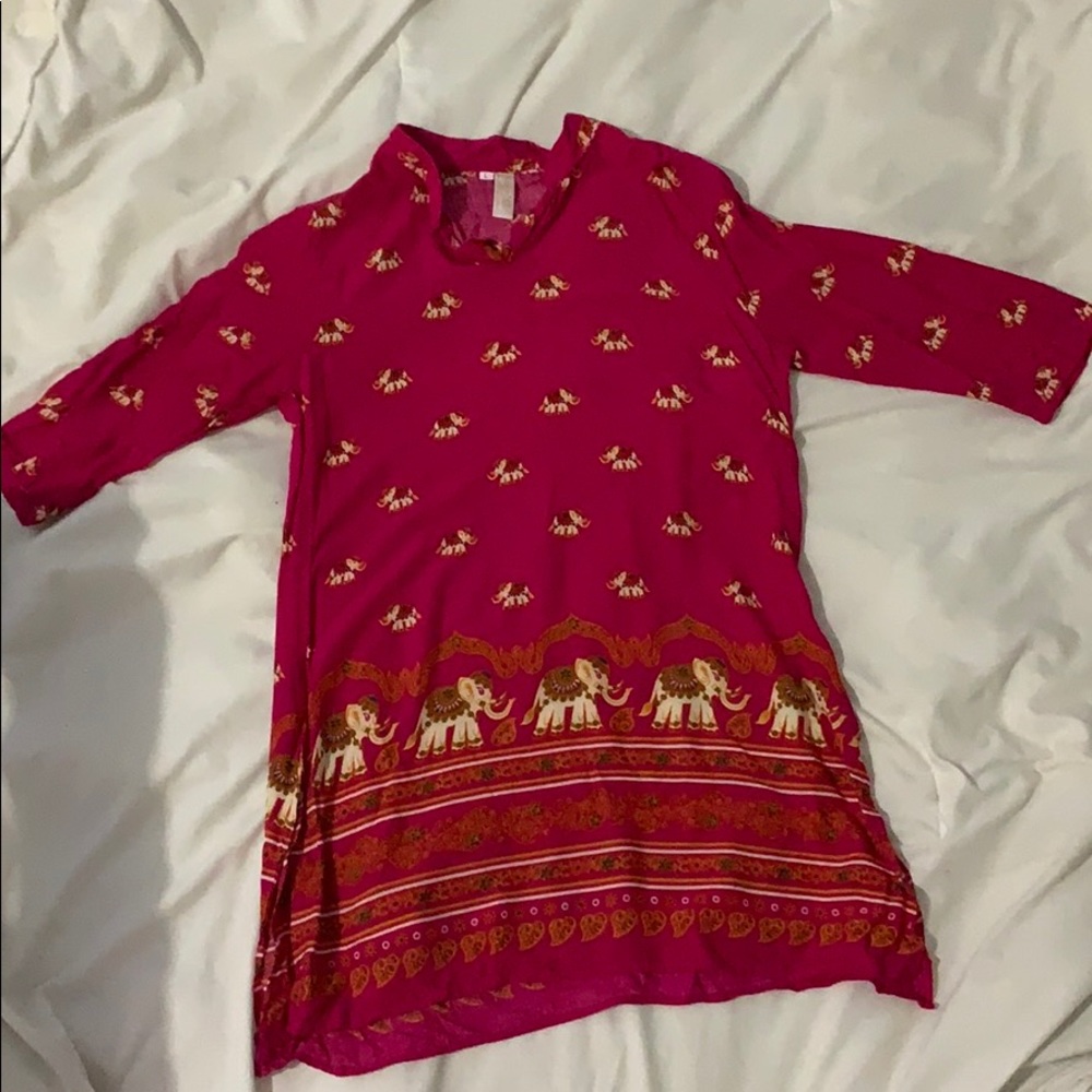 Short sleeve tunic
